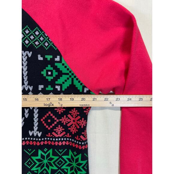 Bah Hum Bug Christmas Sweater Women’s XL Funny Holiday Ugly Sweater - Picture 6 of 14